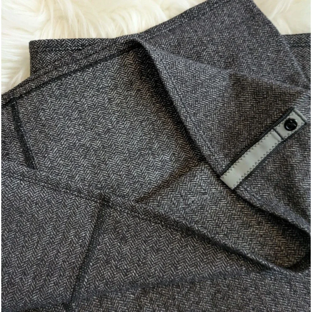 Lululemon Vinyasa Snap Scarf Jacquard Heathered Gray